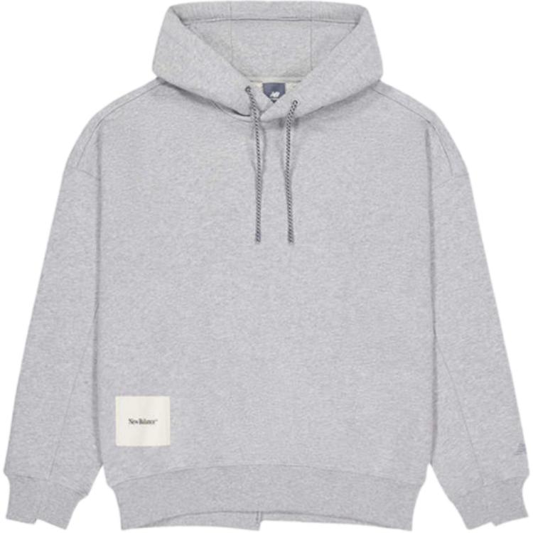 New Balance NB Grey Sweatshirt Unisex MT6134RQ-GHM M