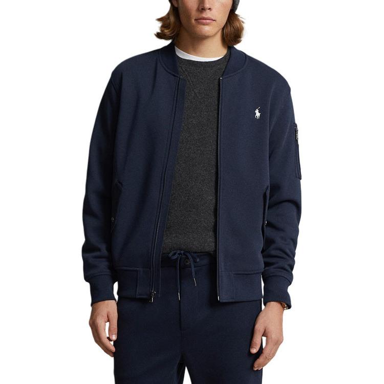 Polo Ralph Lauren FW24 Baseball Jacket Men's Dark Blue 710881521-003