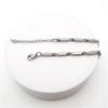 3mm Simple Stainless Steel Melon Seed Chain Bracelet  Titanium Steel Men Bracelet  Women Trend Jewelry Accessories