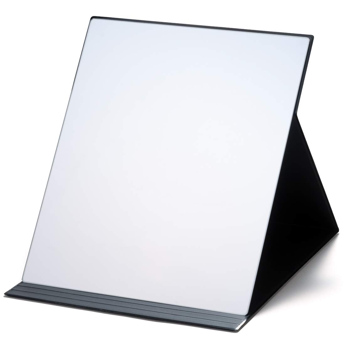 

Napure Folding Mirror LL Black, Foldable, Compact, Slim, Tabletop Makeup Mirror, Reflects Natural Skin Tones, Made in Japan