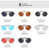 Retro Steampunk Reflective Windproof Sunglasses