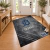 Detroit Tigers Individueller Name Personalisierter Teppich Rutschfeste Fußmatte Boden Teppich Einweihungsgeschenk Geburtstag für Familie Freunde