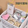 Multi-storey Drawer Desktop Organizer Desk Storage Box Free Sticker School Office Stationery Cosmetic Home Storage Box