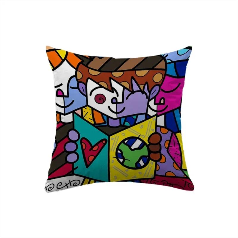Luksuriøst Sofaputetrekk B-Britto Putetrekk Firkantet Putetrekk Hjemmetekstil Dakimakura Bryllupsgave