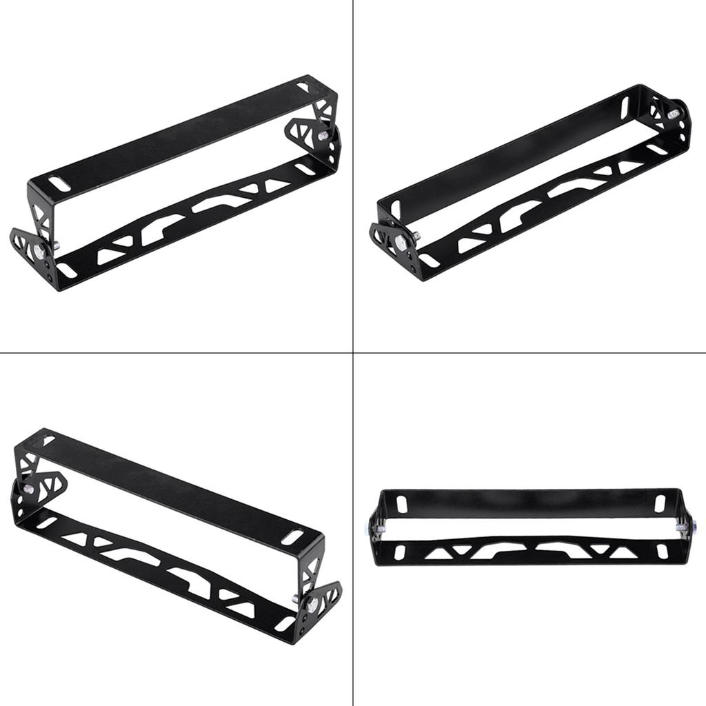 Universal Car Styling Aluminum License Plate Frame Adjustable Racing Number Holder 5 Colors