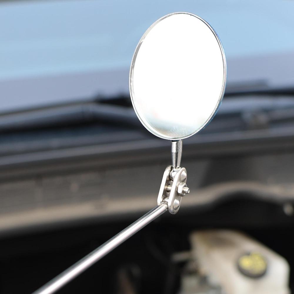 Telescoping Car Inspection Mirror 30mm 50mm Round 360 Swivel Extendable Hand Tool for Auto Mechanic Engine Repair Maintenance