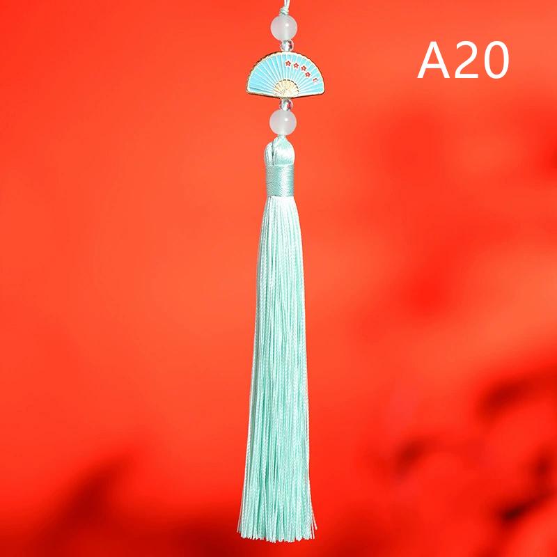 5Pcs Fan Tassels Bookmark Tassels Silky Handmade Soft Craft Tassels With Loops For Diy Crafts Jewelry Making Party Decor