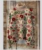2026 Abstract Print Christmas Cloak Coat