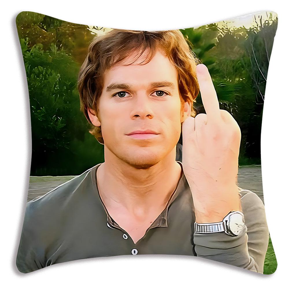 Copricuscini Classici Film D-Dexter Morgans Cartone Animato Divano Decorativo Casa Stampa Double-sided Corto Peluche Carino Copricuscino