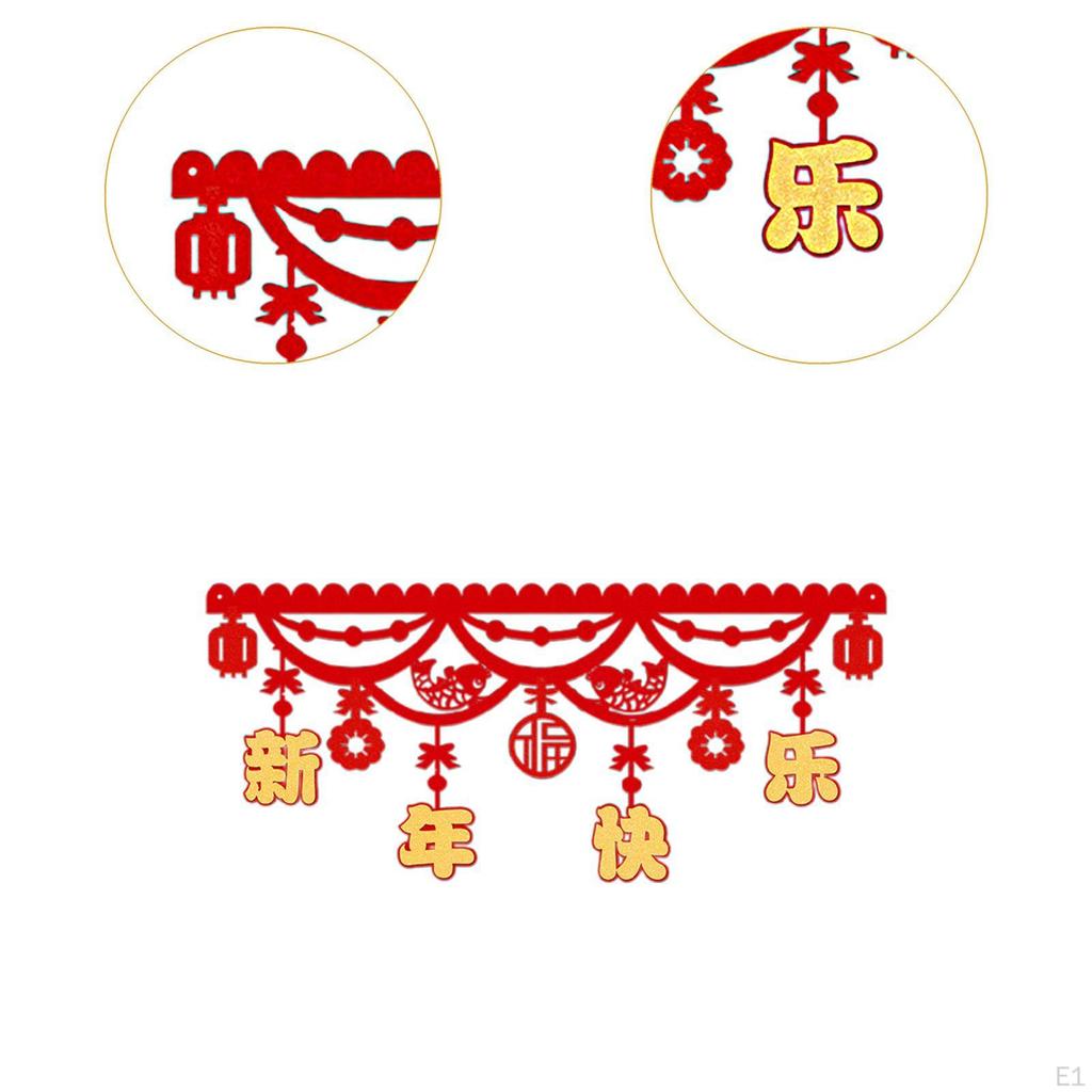 Årsbanner för dörr- och väggdekoration