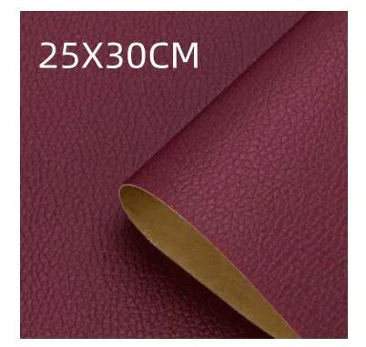 Black Thickened Self Adhesive Leather Sofa Repair Bed Soft Bag Leather Repair Subsidy Fix Mend Pu Artificial Leather Skin Patch