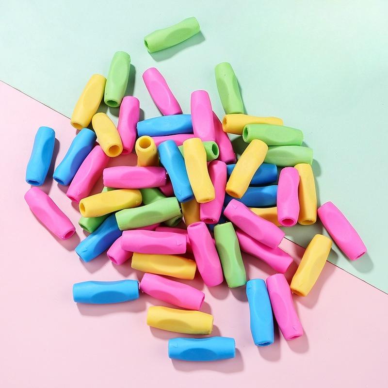 

8 шт. Насадки-Эргономичные регулируемые насадки для ручек для начинающих, корректируют осанку и стабилизируют хват, школьные принадлежности, школьные аксессуары