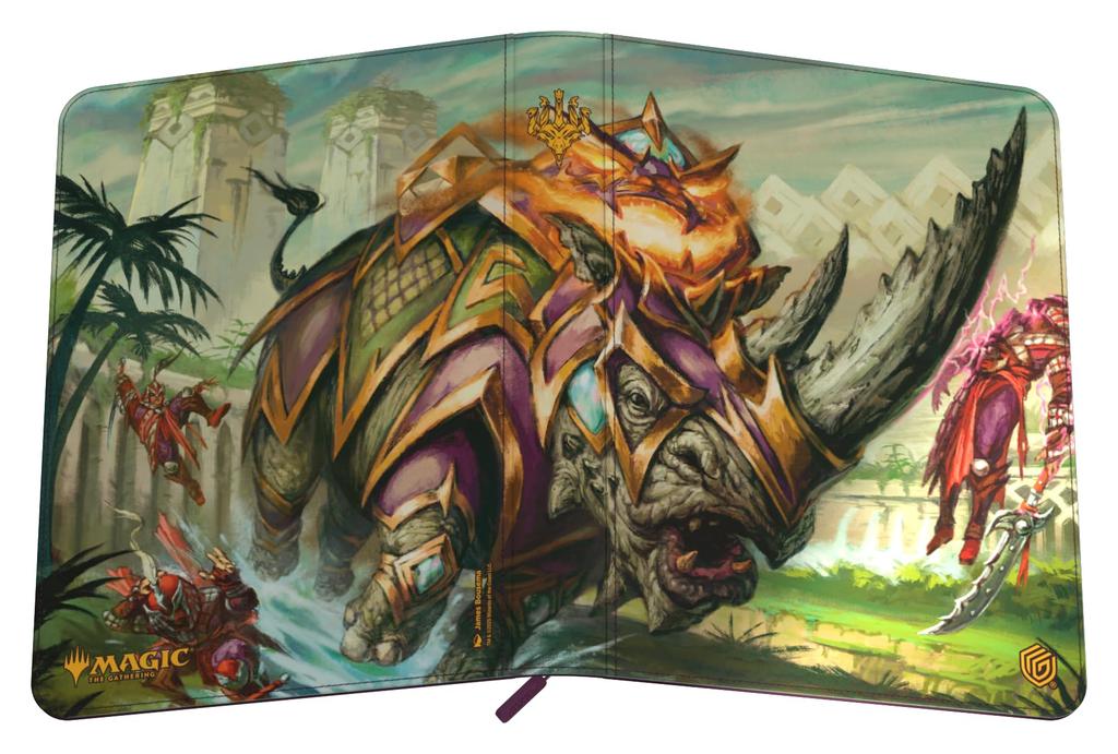 Ultimate Guard Zipfolio 360 Xenoskin The Gathering Dragonstorm Skirmish Rhino - - Magic - Tarkir -