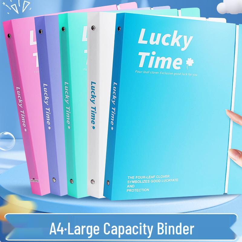 

Newcomer Special: A4 Test Paper Storage Binder – Instant 5 Yuan Discount! A4 Horizontal White