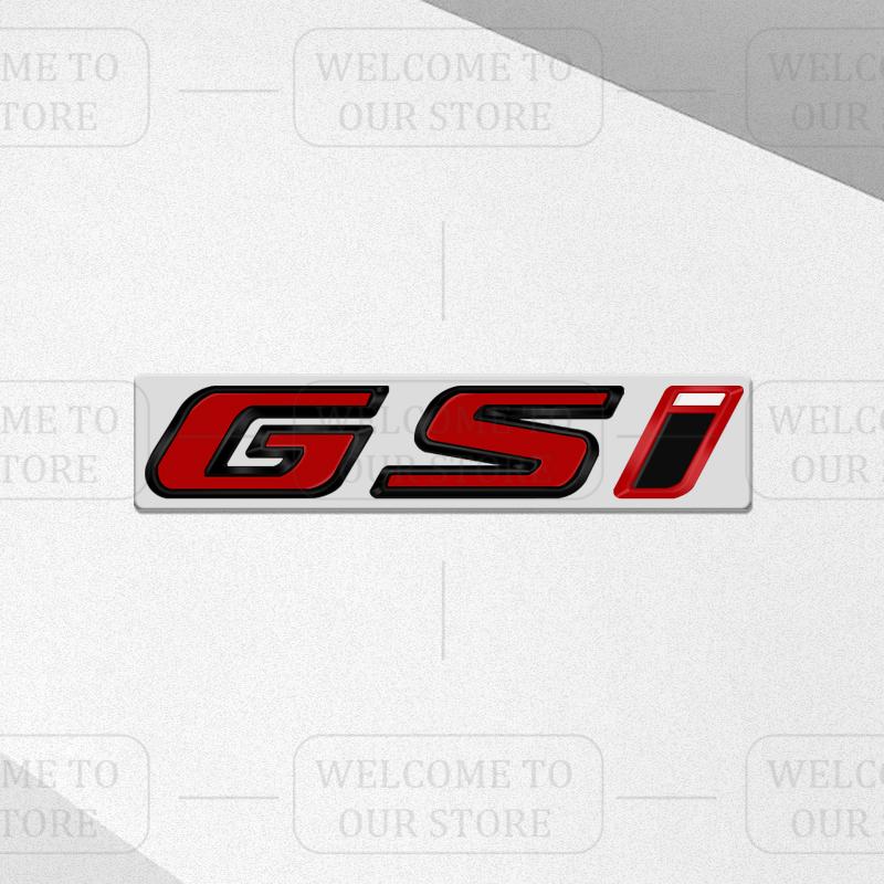 3D Stickers Metal GSI Badge Car Trunk Body Emblem Decal Styling For Opel Meriva Corsa Zafira Mokka Insignia Astra OPC Vauxhall