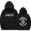 Double Sided Print Hoodie Sweatshirt Tops Sons of Anarchy SAMCRO Men Womnen Fashion Brand Design Pullover  Fleece Hoodies