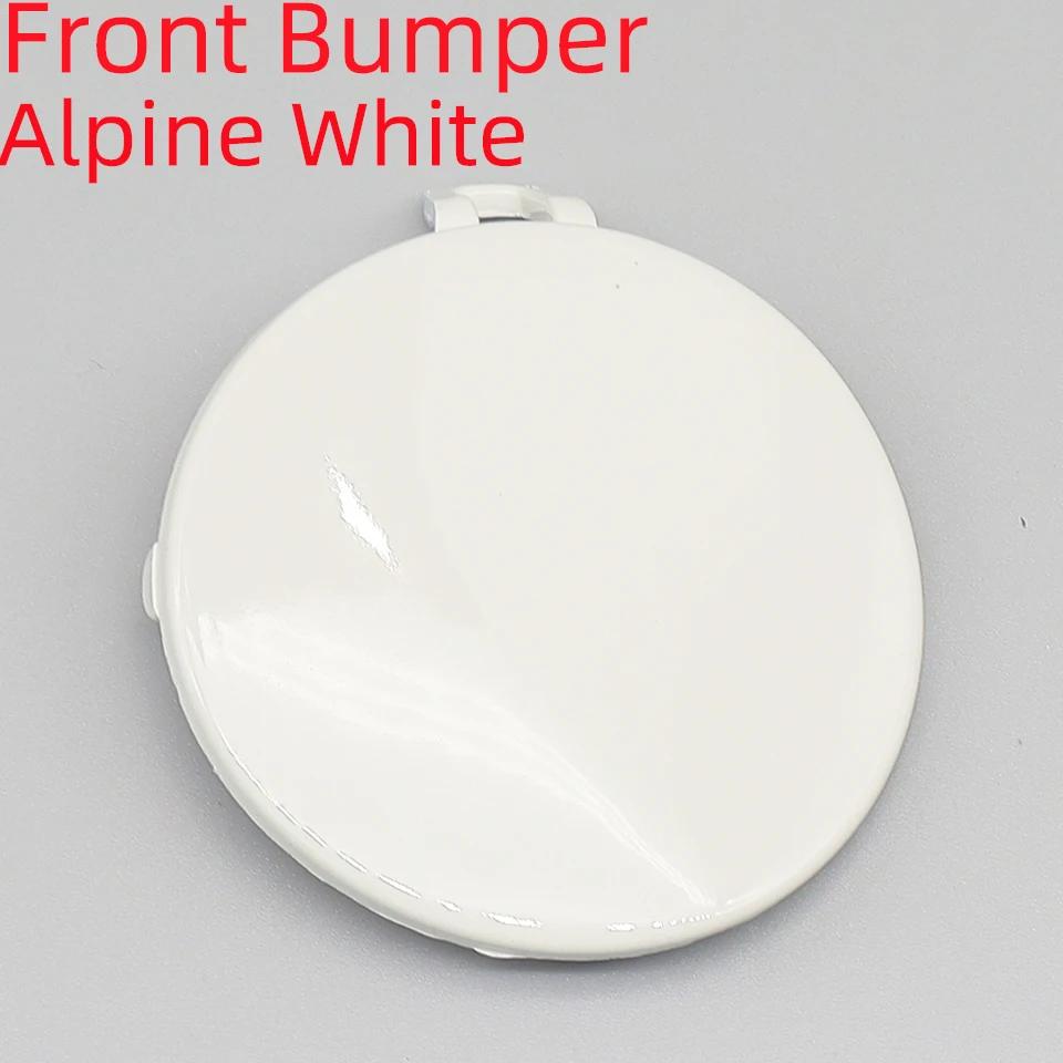 Front Bumper Tow Hook Cover For BMW 3 E90 E91 LCI 320 323 325 328 2009-2012 Painted Tow Hauling Eye Trim Cap Lid Car Accessories