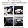 360° Car Blind Spot Mirror Rotation HD Glass Adjustable for Parking Reversing