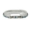 SWAROVSKI Tennis bracelet Rhinestone bracelet Swarovski blue Women Used