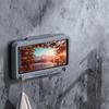 Wandhalterung für Handys, wasserdicht, Touchscreen, Telefonhülle, Ständer für Badezimmer, Küche, Spiegel, Badewanne