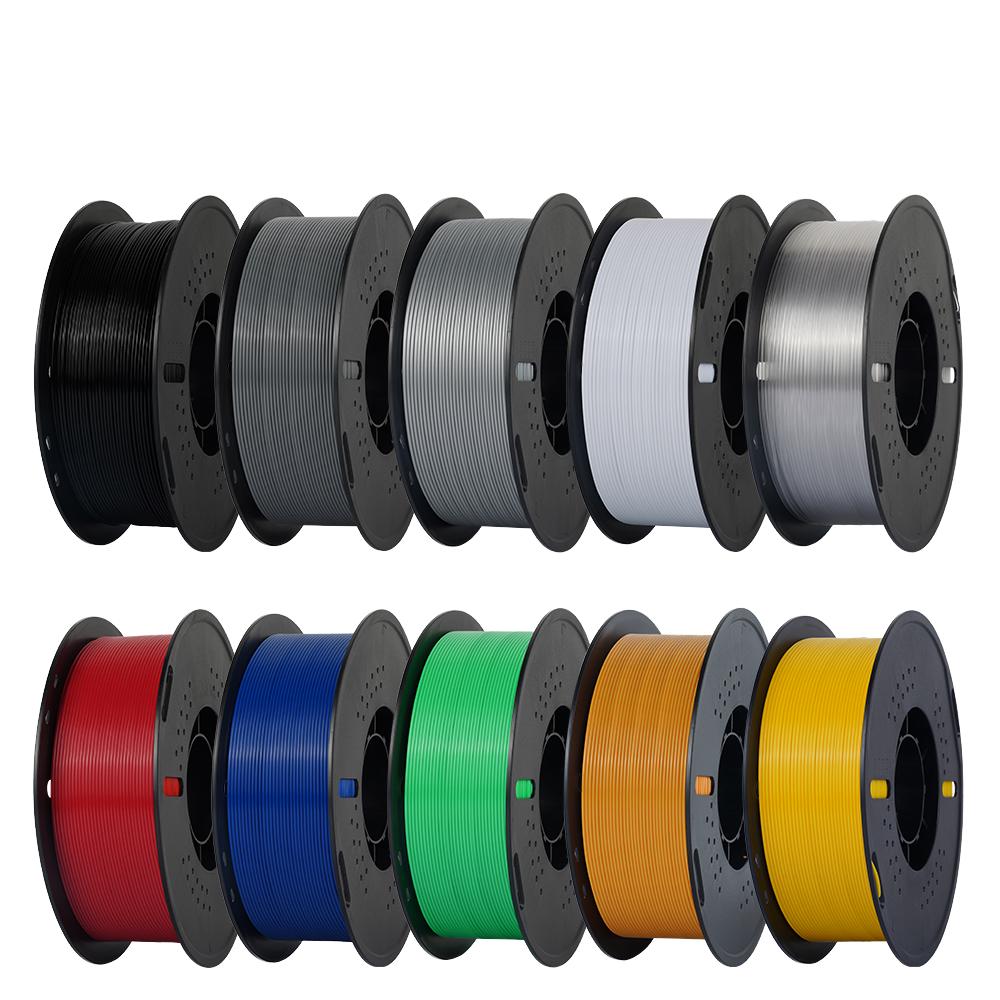 PETG 3D Filament-High Precision 1.75mm Diameter 240C Printing Temperature Custom Color Strong Toughness for FDM 3D Printer/3D PETG&3D Printing Filaments&PETG зелёный