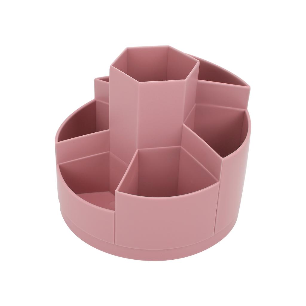 MPRINCE Pennhållare Stor Kapacitet 360 Graders Rotation Slitstark Förvaring Pennhållare för Kontor