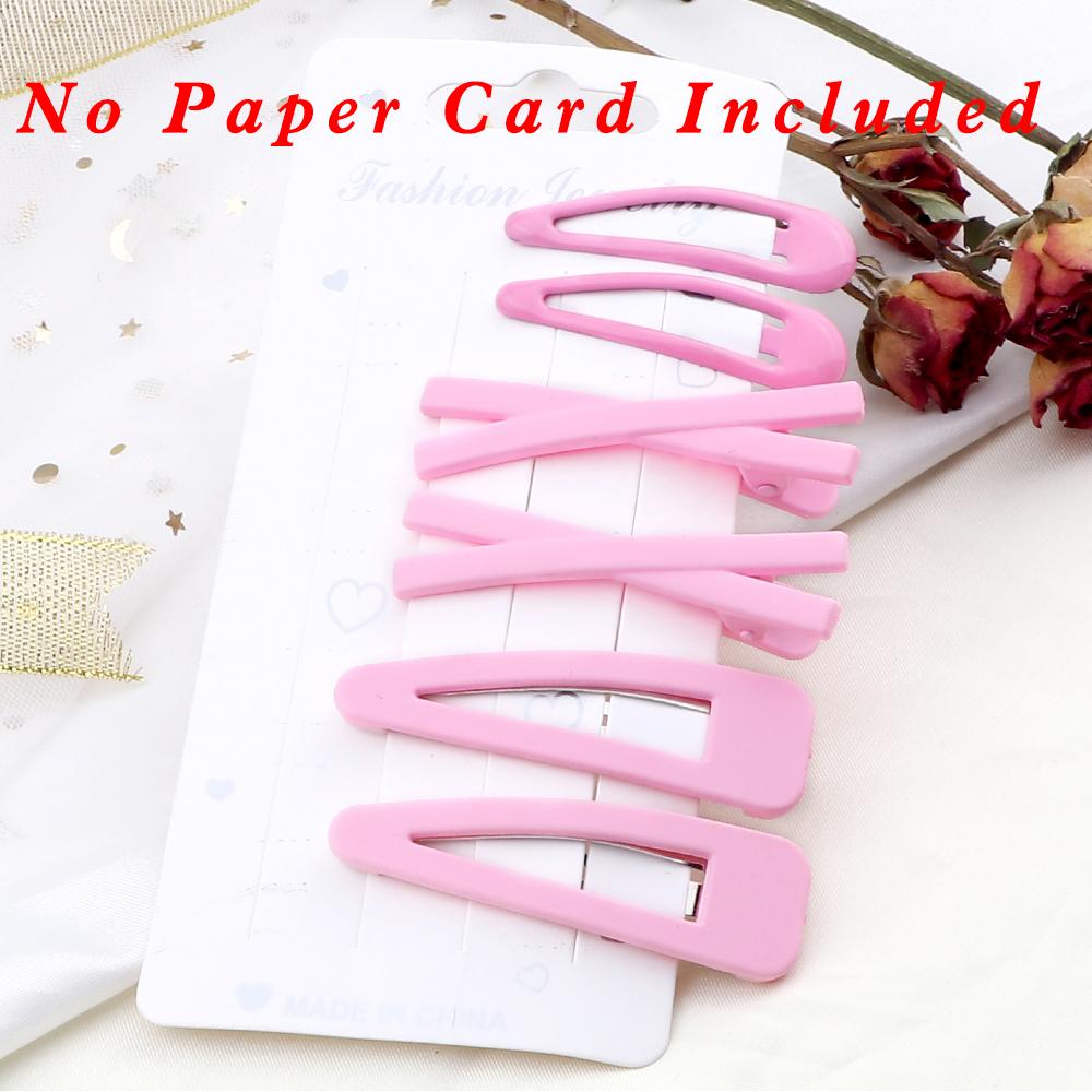 Mixed 5Pcs/Set Hair Clips Accessories Sweet Simple BB Hairpin X-shaped Hairpins 6Pcs/Sets Solid Purple Color Barrettes Headdress