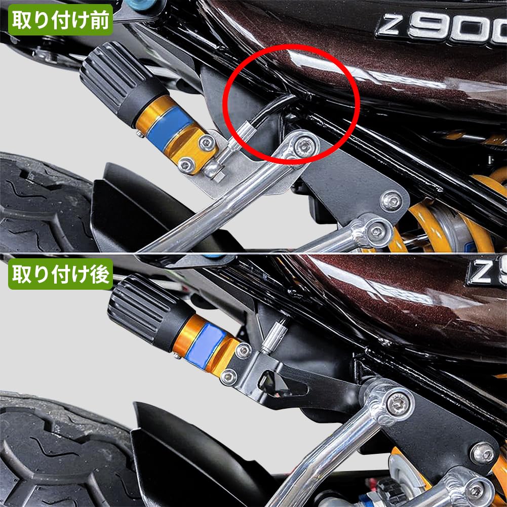 CHINGLAY Öhlins Compatible Preload Adjuster Bracket: Z900RS / CAFE/SE 2018-2025