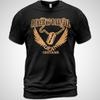 T-shirt Unisex in Cotone Dean Guitars Dimebag Darrell Music Tee Damageplan T-shirt Unisex