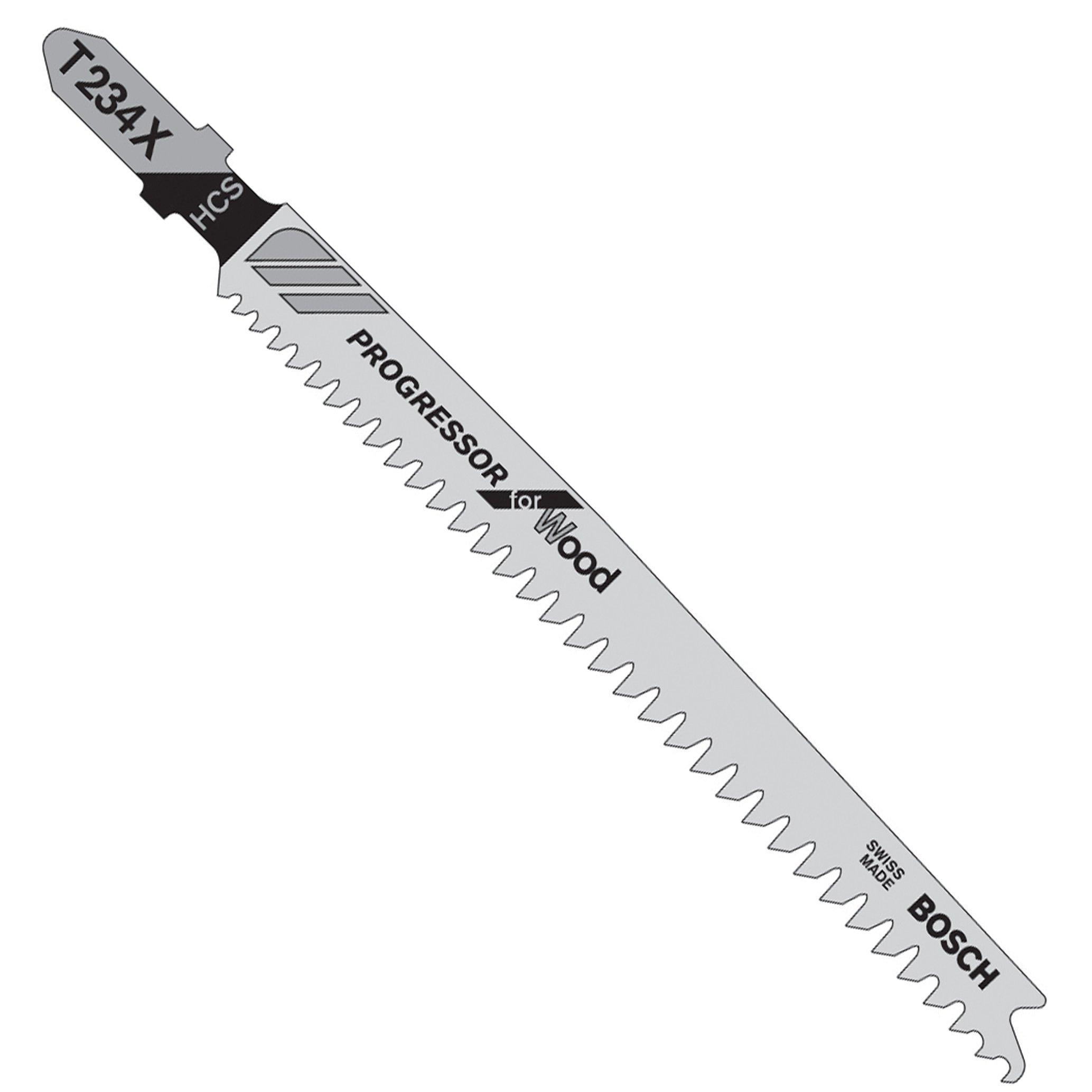 

BOSCH Woodworking Jigsaw Blade Set of 3, T-234X