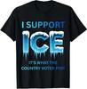 Je Soutiens ICE Immigration and Customs Enforcement T-shirt