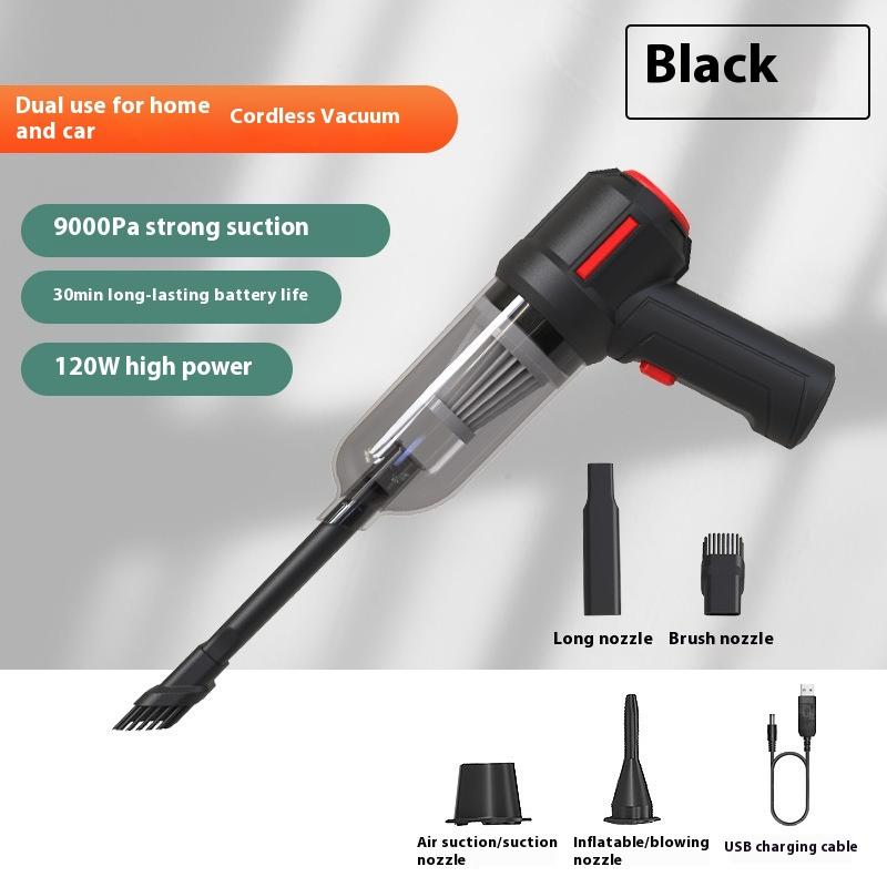 Air Duster, Mini Vacuum & Compressed Air & Blower 3-in-1, Keyboard Cleaner, 35000 RPM Electric Canned Air Can, for Computer Desk Electronics