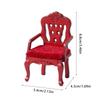 Vintage Stuhl Spielzeug Sessel Figur Modell Realistischer Sessel Vintage Realistisches Puppenhaus Rollenspiel Realistischer Stuhl