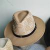 Simple Design Panama Hat Wide Brim Sun Hat Gentleman Wide Brim Hat  Summer Season