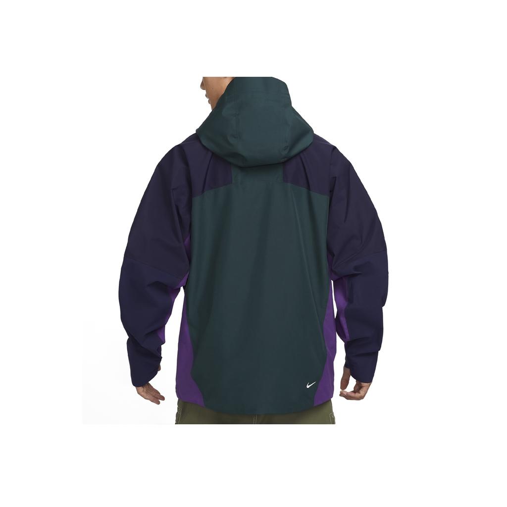 Nike Casual Waterproof Hooded Jacket Men Outerwear Purple DQ5772-328