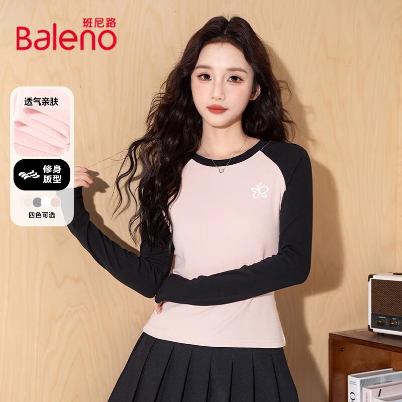 Baleno Women s Color-Block Long-Sleeve T-Shirt S