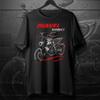 20192022 Modellen Italië Diavel 1260 Motorfiets T-shirt 100% Katoen Ronde Hals Korte Mouw Casual Heren T-shirt Rijder Streetwear