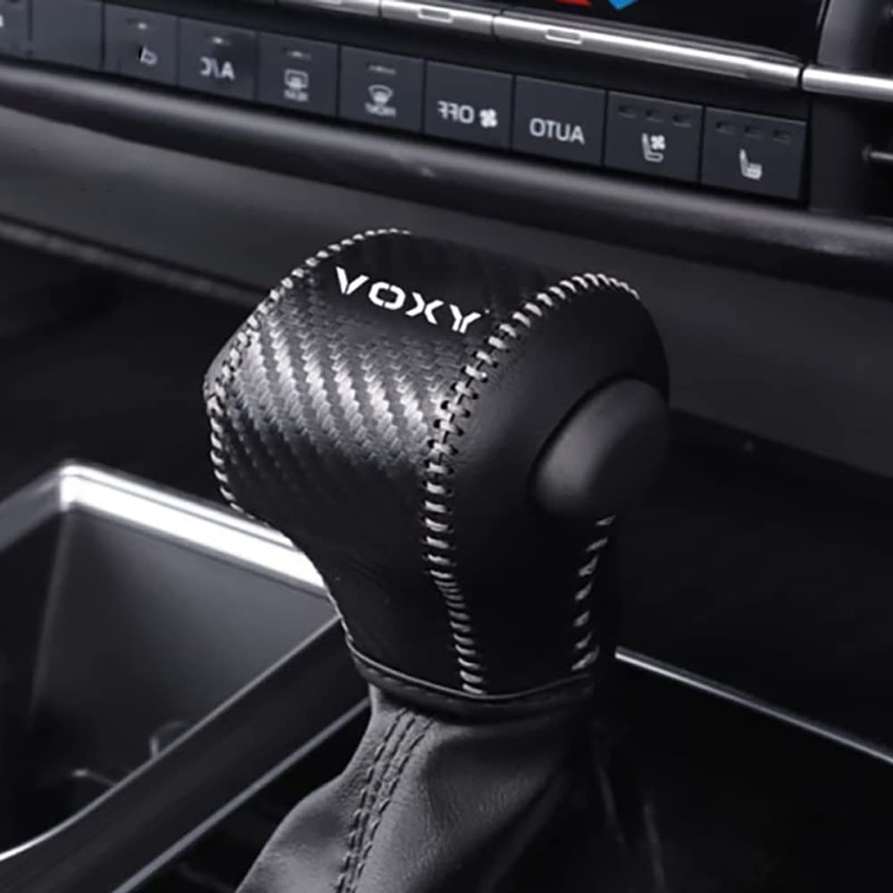 

Poecar Toyota New VOXY NOAH 90 Series Voxy Noah Shift Knob Cover, Exclusive Design, чёрный
