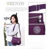 Nylon Multi-pocket Crossbody Bag for Women