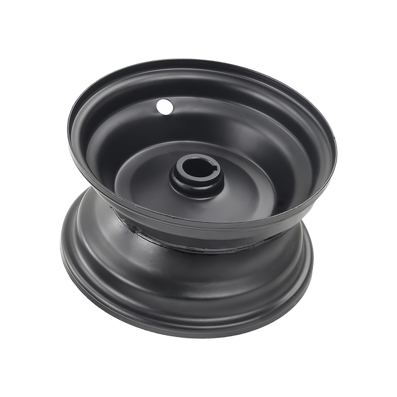 

6in Reinforced Steel Rims For Kart ATV Applications Corrosion Resistant Sturdy Structure Optimized Weight Distribution