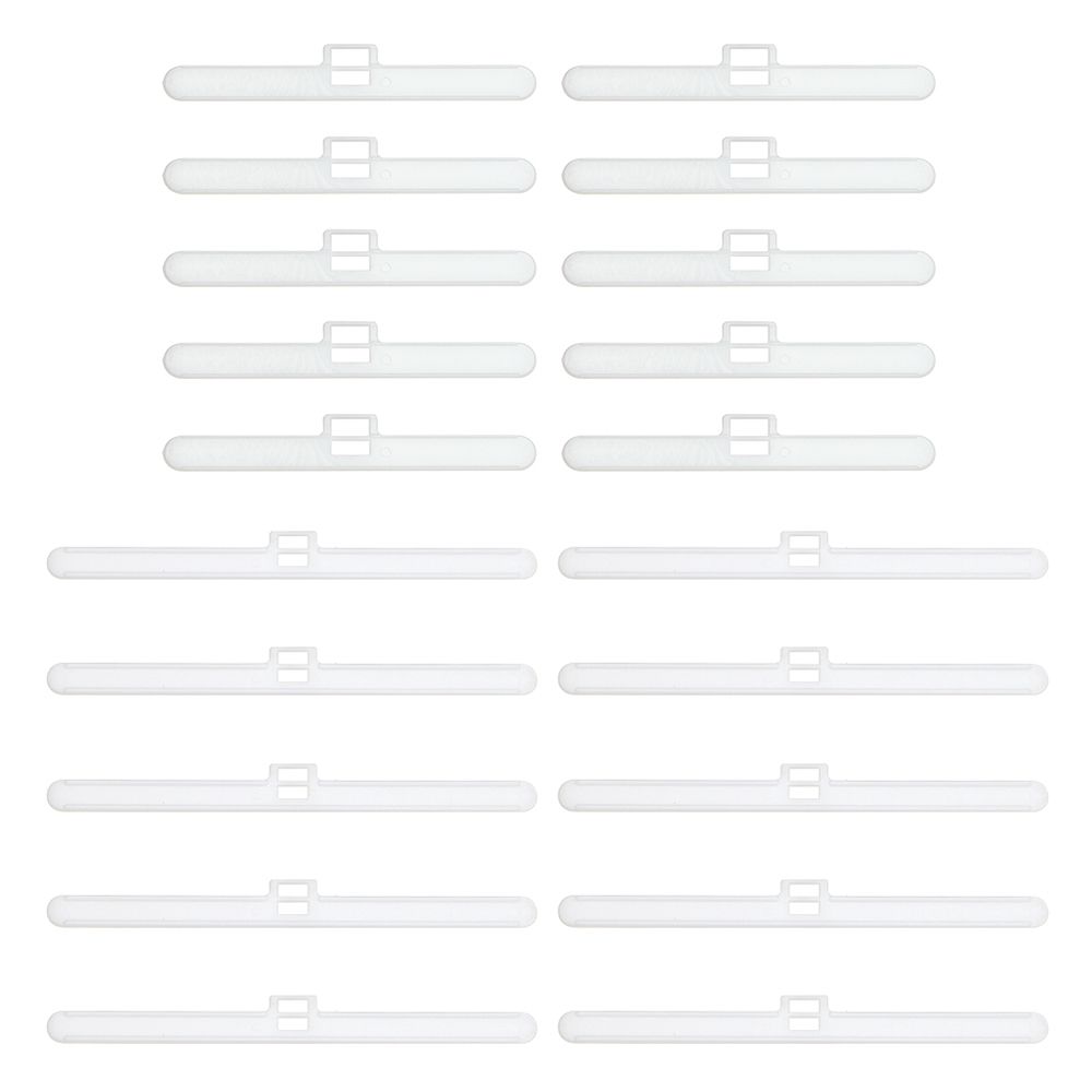 10 STuks 82MM Gordijn Accessoires Home Connector Lamellen Vervangende Lamellen Hanger Ketting Verticale Jaloezie Gordijn Reparatie Clips