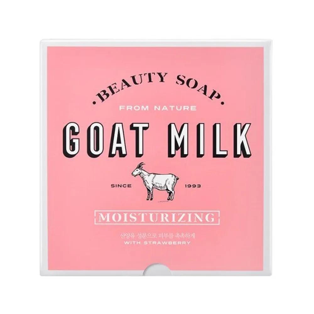 Shower Mate Goat Milk Soap Strawberry Milk Scent 90g x 12 pieces
