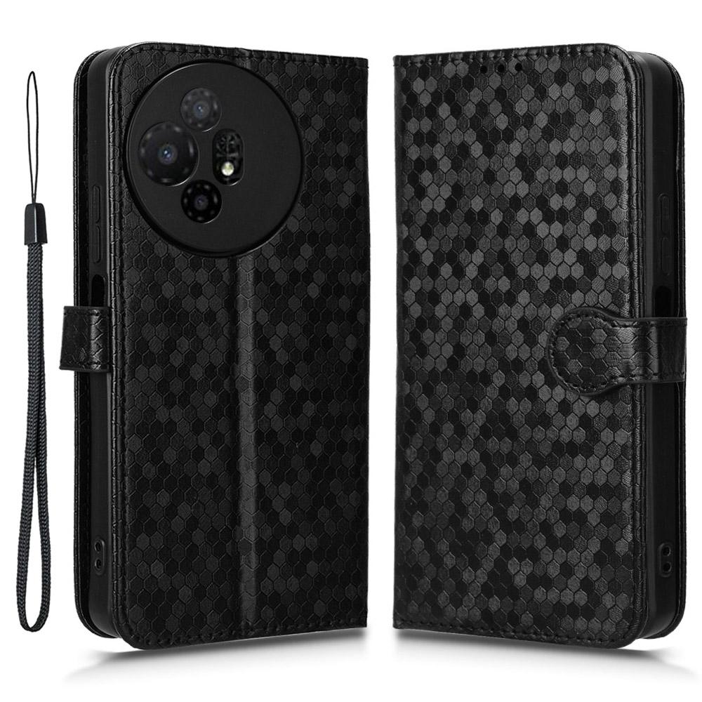 For TCL 50 XL 5G Case Dot Pattern Flip Leather Phone Cover Wallet