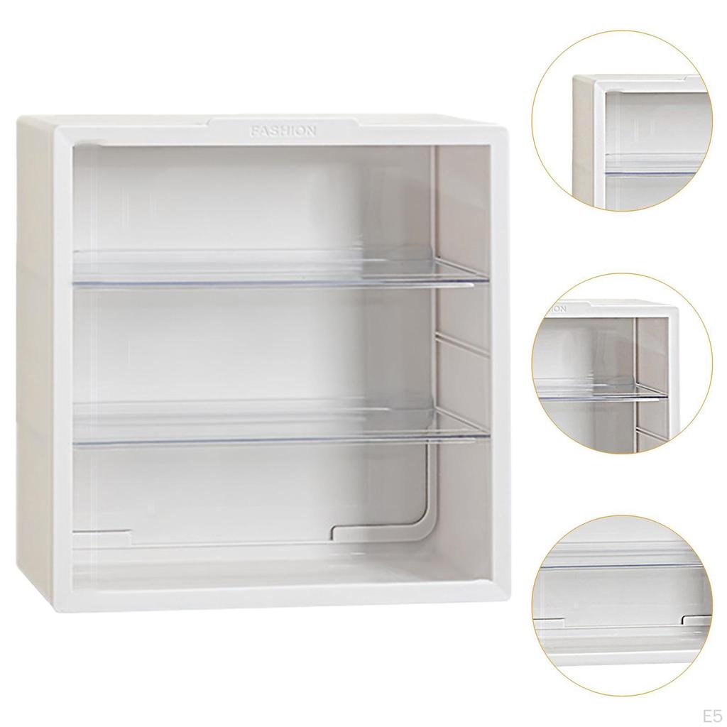 Action Figure Display Case Doll Storage Cabinet Dustproof Lightweight Model