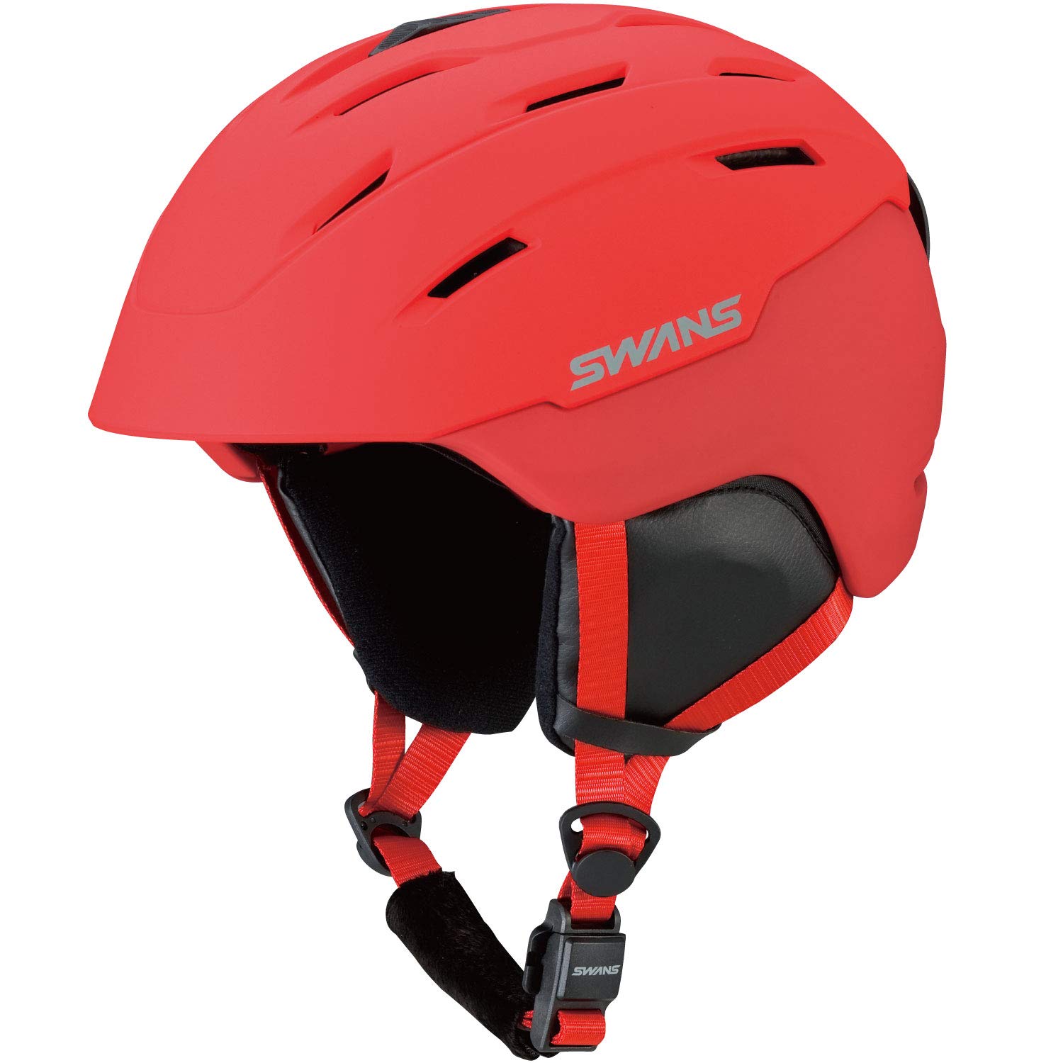 

SWANS Helmet for Adults P1 MR Matte Red L Size Ski/Snowboard HSF-231 (58cm-62cm)