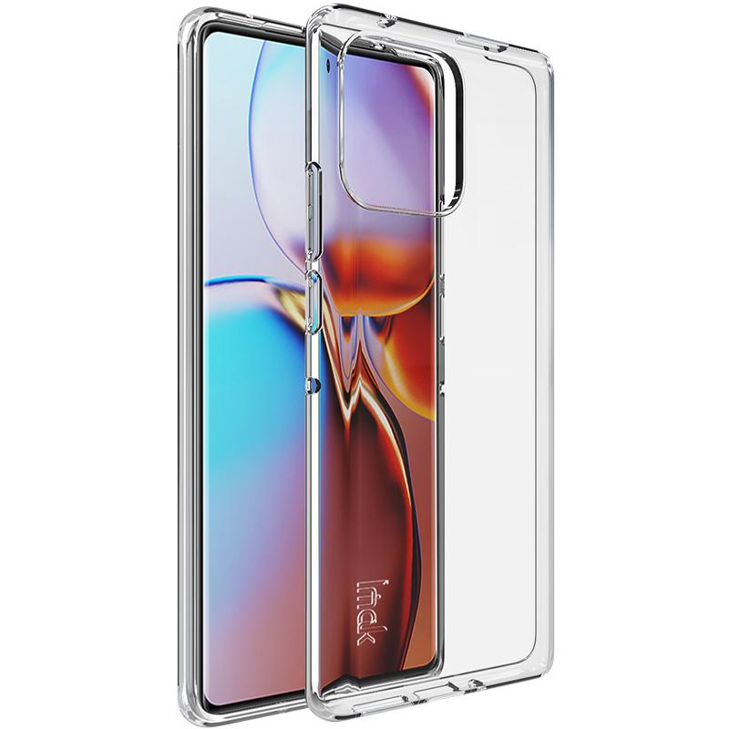 

IMAK UX-5 Series for Motorola Moto X40 5G/Edge 40 Pro 5G Anti-drop Soft TPU Phone Case Crystal Clear Scratch-resistant Cell Phone Cover Transparent