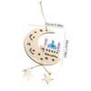 Ramadan Decorations ple Style Hanging Ornaments Party Supplies Exquisite Craft Wall Adorn Home Moon Pendant for Home