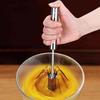 Stainless Steel Semi-Automatic Whisk Hand Press Mixer for Egg Cream