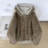 Men's Reversible Fur Parka 2025: Winter Cotton Jacket, Lazy Style, Thickened Outerwear.