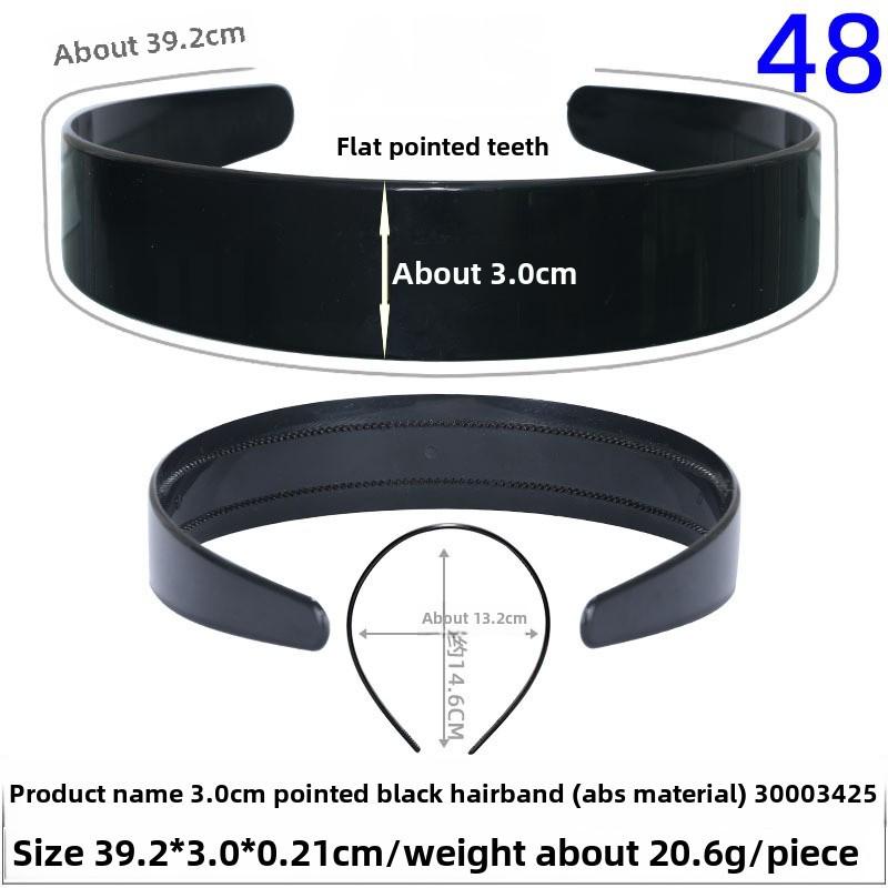 Highly Recommended Handmade Black Twisted Headband for Women - Perfect for DIY and Mother's Day.